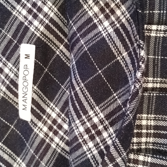 MangoPop Pleated Plaid Mini Skirt - Picture 4 of 5